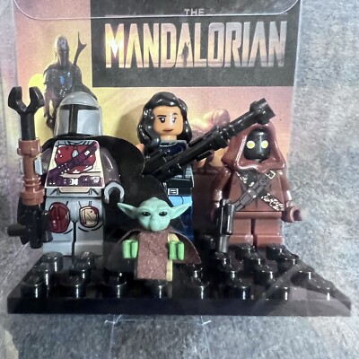 LEGO Star Wars Mandalorian Tribe Warrior Minifigure Lot 4