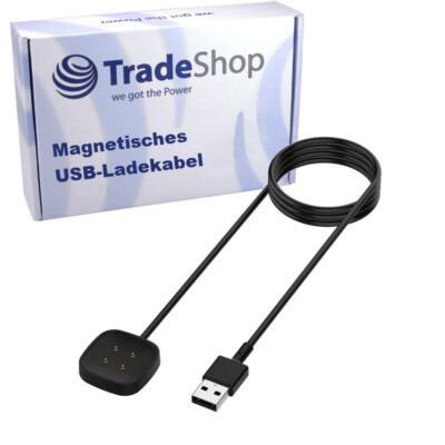USB-Ladegerät für Fitbit Versa 3/Fitbit Sense Smart Watch Ladekabel Dock