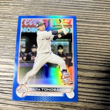 2022 Topps Chrome NPB Blue Refractor #51 Shuta Tonosaki 78/150 Saitama Seibu