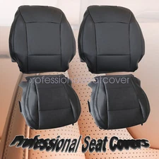 For 2015-2019 Subaru Outback Driver / Passenger Perforated Leather Seat Cover