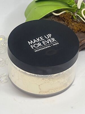 Make Up For Ever Ultra HD Matte Setting Powder - 1.0 Vanilla - .40 oz - New