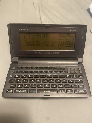 Casio Executive Boss 128kb Organizer Sf-6500sy Electronic Personal