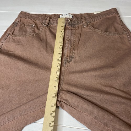 We The Free People CRVY Gia High Rise Wide Leg Sand Dune Women’s Jeans Size 32 - Picture 11 of 21