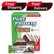 Pure Protein Bars, High Protein, Nutritious Snacks to Support Energy,1.76oz 12ct