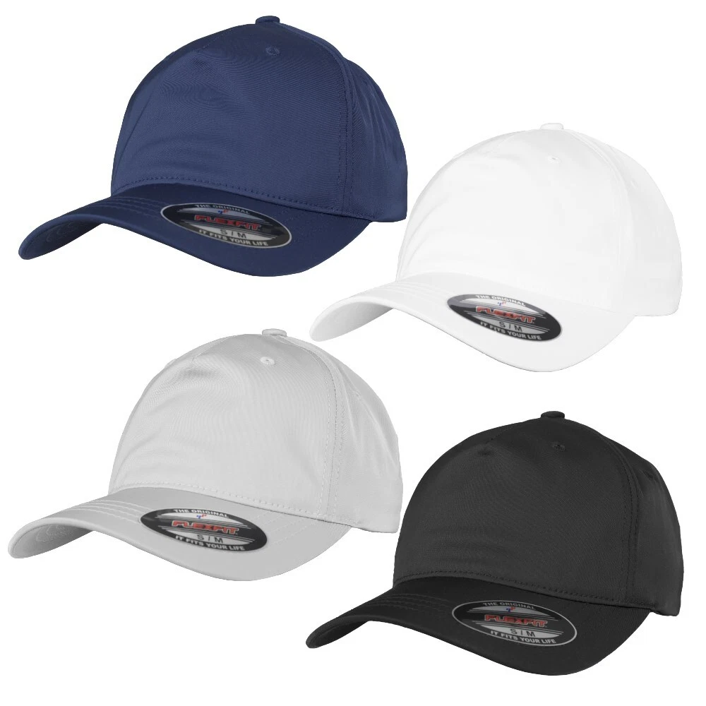 Flexfit Yupoong Unstructured Tech Cap Low Fitted Baseball Cap Stretch Hat