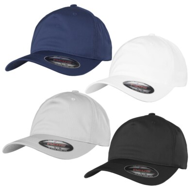 Flexfit Yupoong Unstructured Tech Cap Low Fitted Basecap Stretch Kappe Mütze Hat
