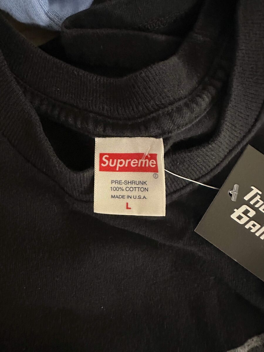 Supreme Motion Logo T-shirt Black Sz L | eBay Supreme Motion Logo T-shirt Black Sz L | eBay