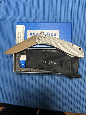 BENCHMADE KNIVES USA 710FE-24 MCHENRY WILLIAMS SEVEN TEN MILLED ALUMINUM KNIFE