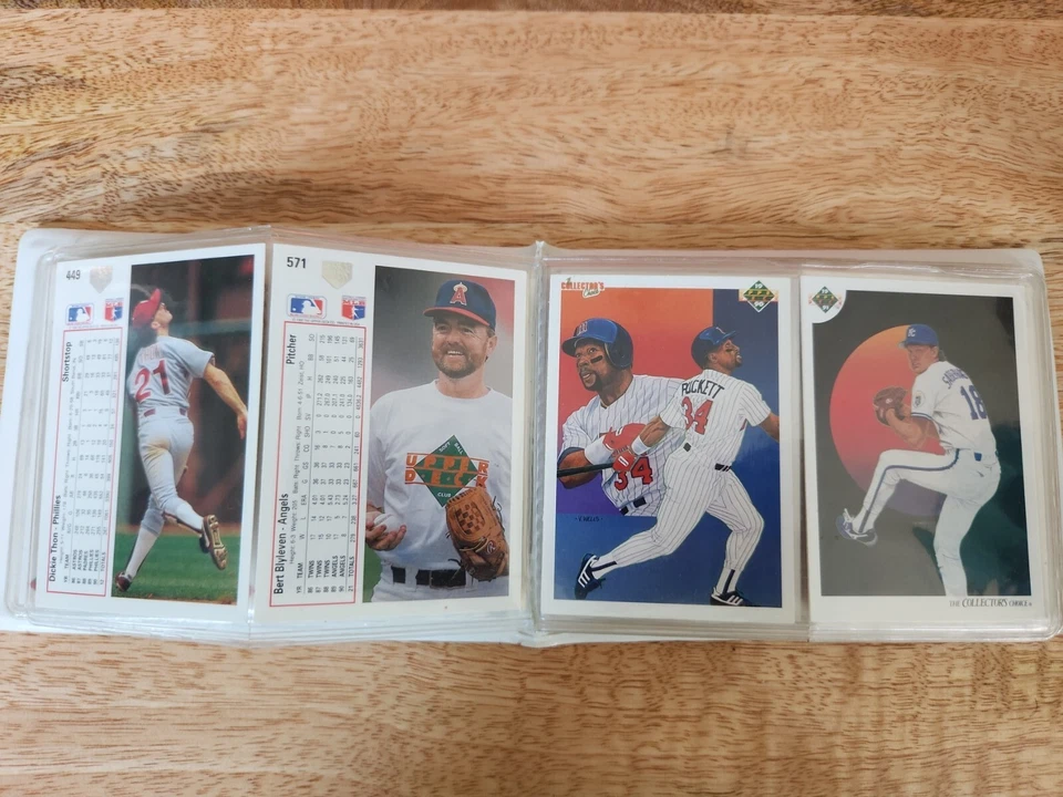 Álbum de coleccionistas de tarjetas de béisbol MLB de colección + juego de tarjetas (ofertas aceptadas) Foto 4 de 4