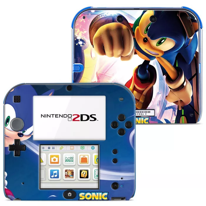 Sonic the Hedgehog VINYL Vinyl Skin Sticker for Nintendo 2DS 003
