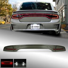 Fit 15-23 Dodge Charger MKII NOVA-Series Prismatic LED Tail Lamps Smoke