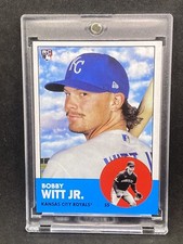 Bobby Witt Jr. RARA CARTA INVESTIMENTO ROOKIE RC TOPPS SSP ROYALS FUTURE STAR COME NUOVA