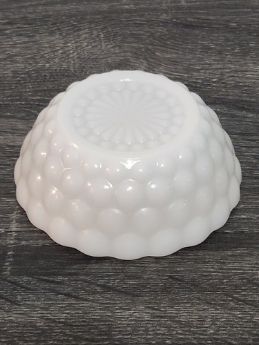 Anchor Hocking Milk Glass Vase and bowl set. - Picture 6 of 24