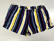 Secret Treasures Sleep Shorts Women  s Medium 8-10 Striped Print - 3in Inseam