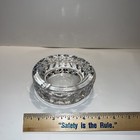 KOSTA BODA SWEDISH ART GLASS 5" CIGAR ASH TRAY SIGNED WARFF  76154