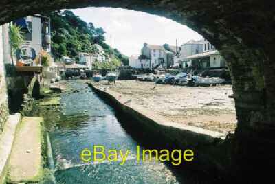 Foto 6x4 Polperro: Hafen bei Ebbe Die Ebbe ermöglichte mir das Aufnehmen t c2006