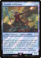 MTG | Sicarian Infiltrator (Surge Foil) | Warhammer 40,000 | Magic the Gathering