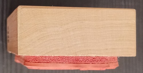 Handmade Quilt PSX Rubber Stamp Vtg 1987 F-029 MADE IN USA Quilting Sewing - Picture 5 of 12
