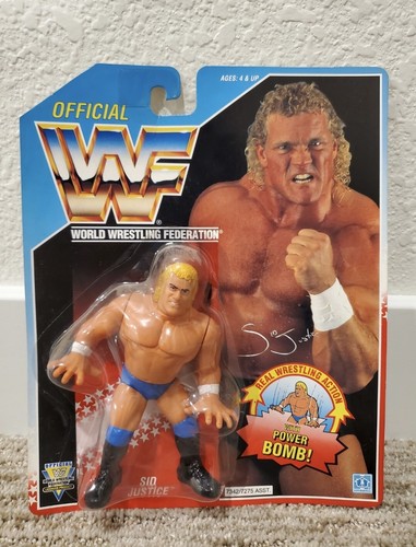 WWF Hasbro Psycho Sid Justice Vintage Wrestling Ac...