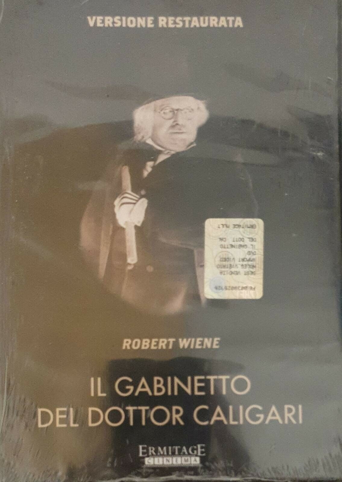 Il Gabinetto Del Dottor Caligari DVd Robert Wiene Versione Restaurata Nuovo...