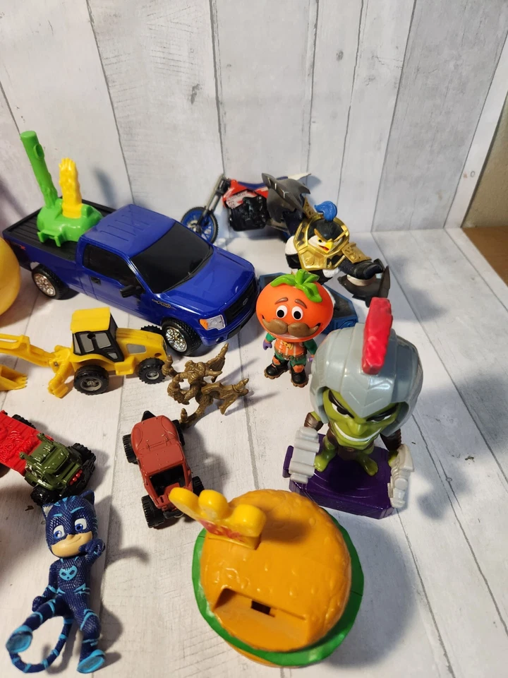 Lote Figuras Niños Juguetes Cumpleaños Juguete Lote Reloj Sónico, BK y McDonald's Juguetes Foto 4 de 4