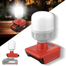 LED Work Light Protable Lamp Flashlight Camping Light for Einhell 18V Lantern