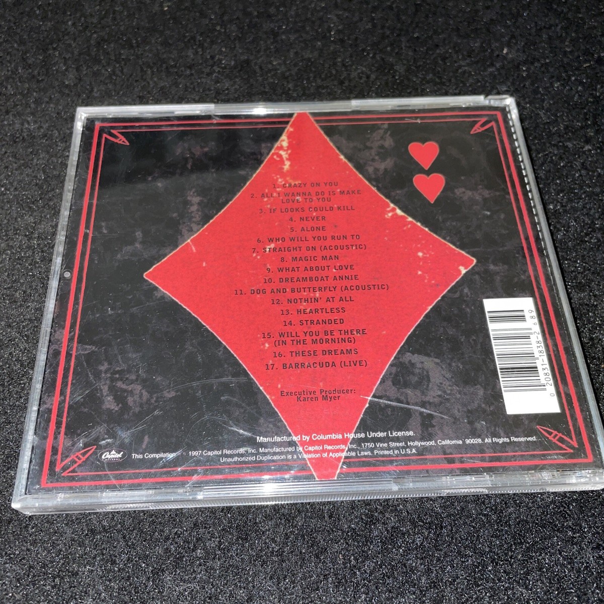 HEART • Greatest Hits ~ Best Of ~ Crazy On You | eBay
