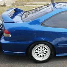 Spoiler For 1996-2000 Honda Civic 2 Dr New Gray Primer Wing Spoiler For 1996-2000 Honda Civic 2 Dr New Gray Primer Wing