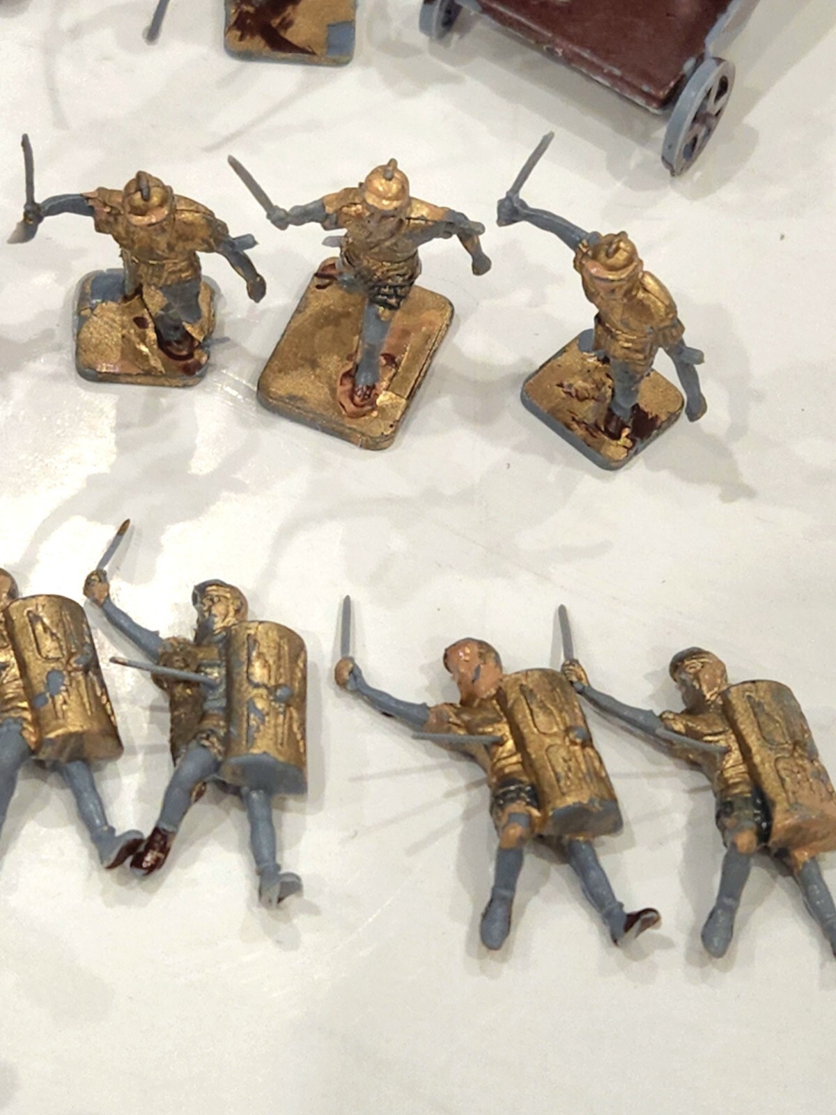 Lot of 40 Vintage Miniature Plastic Roman Soldiers by Airfix eBay