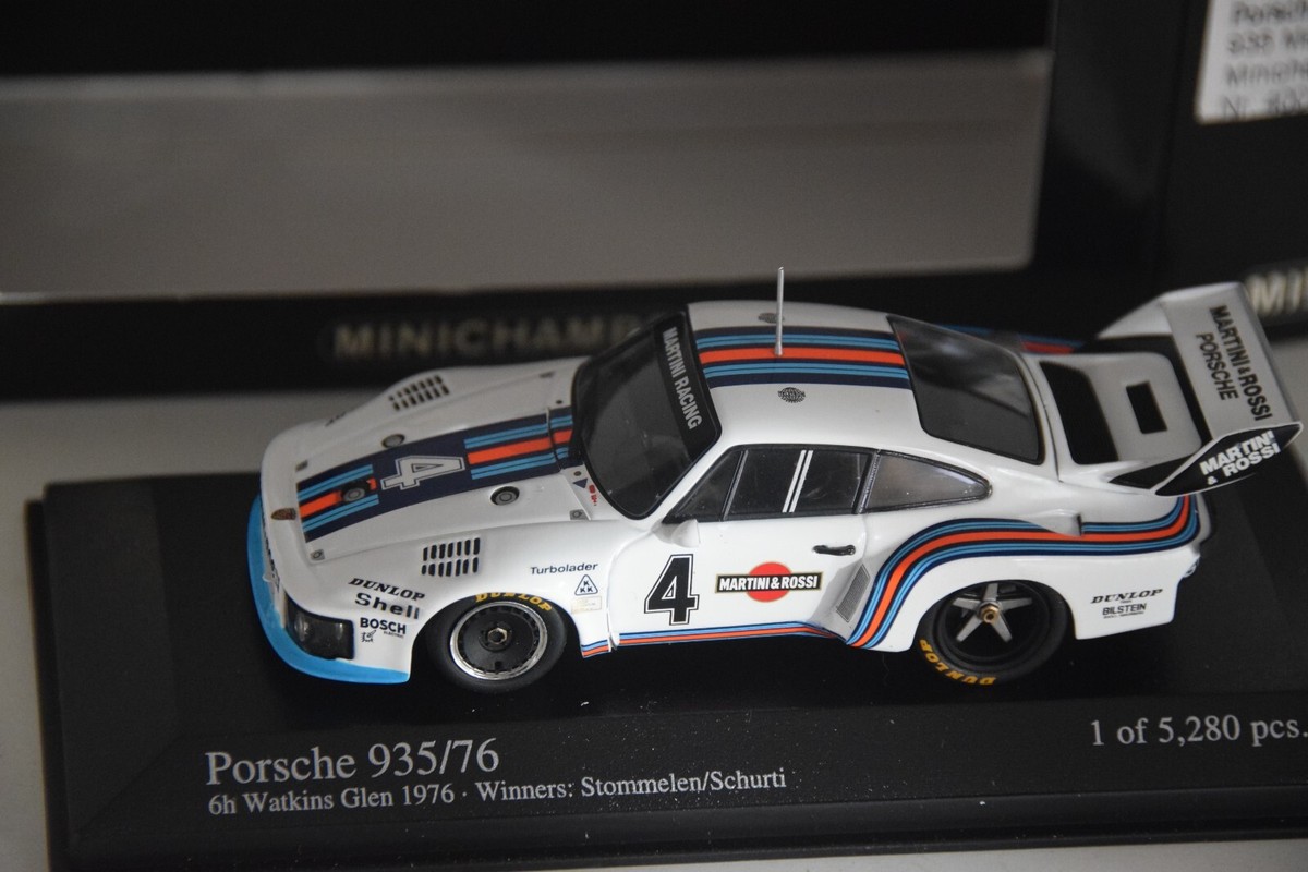 【MINICHAMPS】Porsche 935 #4 MARTINI 1976 WOW EXTREMELY RARE Porsche 935 1976 #4 Martini Winner Glen 1