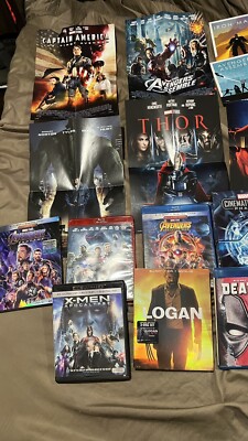 Marvel MCU 18 BLU-RAY Collection | eBay