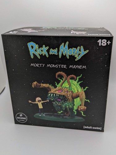 Rick and Morty, Morty Monster Mayhem Figure, Adult Swim, Loot Crate, New In Box