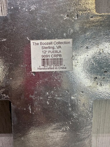 Vtg The Boozell Collection Made in Sterling, VA Wall Cross Plaque Religious Gift - Picture 3 of 6