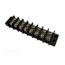 12 30A 12V Junction Block, Bus Bar Terminal in Plated Brass USA