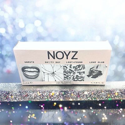 NOYZ Discovery Kit Eau De Parfum  Unmite, Love Club, Lost + Found New in Box