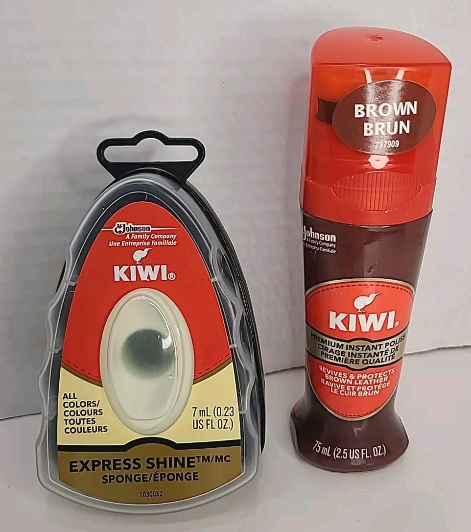 Shoe Shiner Kiwi Neutral Liquid Shoe Polish Kiwi Instant Liquid