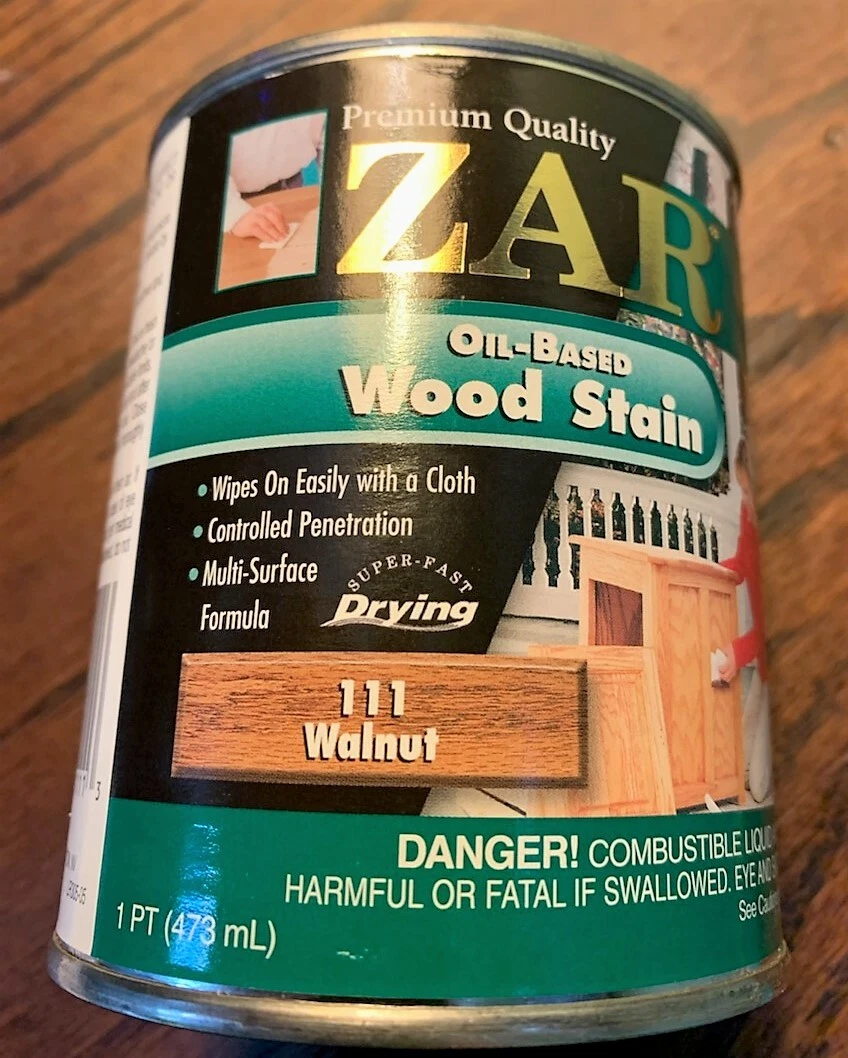 ZAR OilBased Wood Stain, Walnut, Clark Devon Hardware