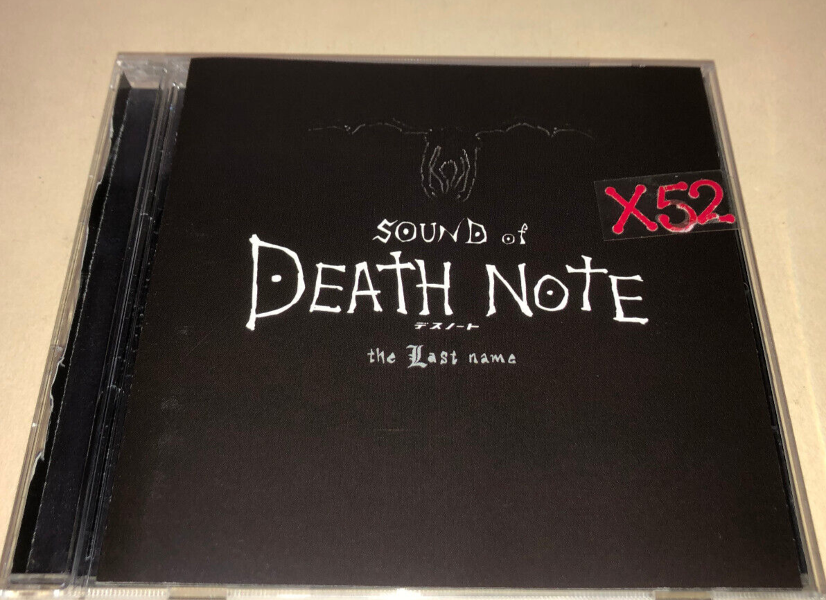 Death Note 2 The Last Name CD soundtrack Kenji Kawai score 34