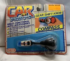 Vintage Nasta Micro Machines Car Parts Gear Shift/Compass, New on Card, 1988 Nos