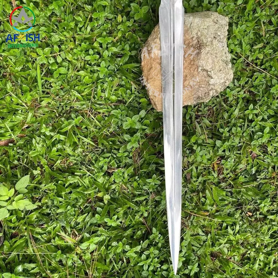 Medieval warrior sword D2 Steel Viking Sword Survival Hunter Sword - Image 3 of 4