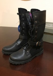 girls black timberland boots