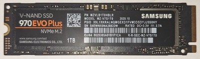 Samsung 970 EVO Plus 1TB NVMe M.2 SSD PCIe 3.0 x4 MZ-V7S1T0