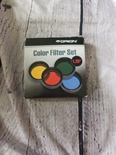 Orion 05514 Basic Set of 1.25-inch Four Color Filters Telescope Color Filter