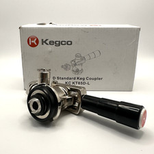 Kegco KC KT85D-L Keg Coupler D Standard Syste...