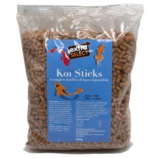 Extra Select Koi Sticks - Food Pond Sticks, Complete 500 g (Pack of 1)
