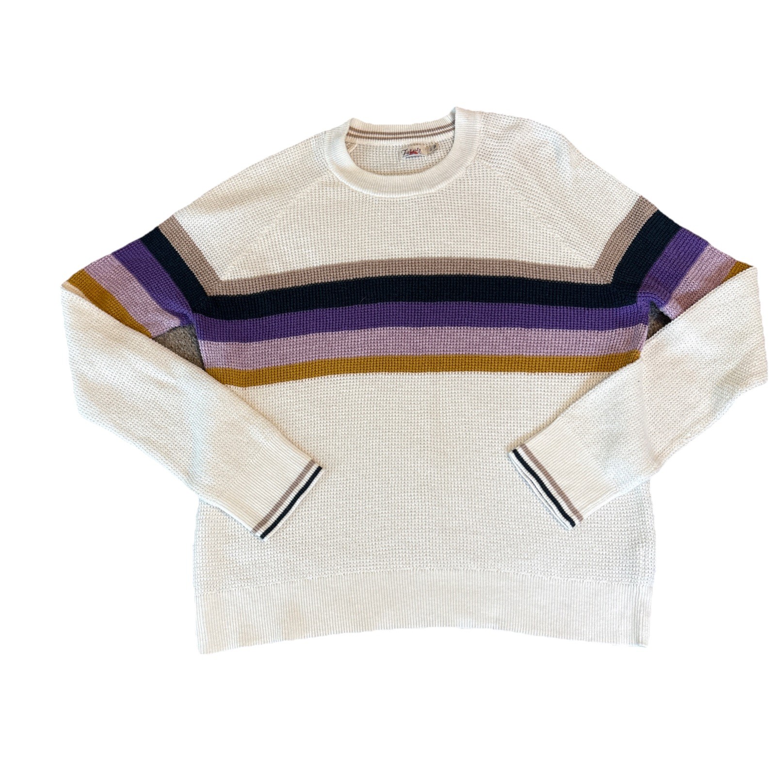 Faherty Women’s Throwback Multicolor Cashmere Fad… - image 4
