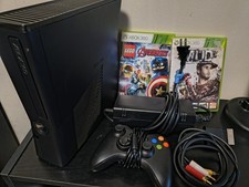 Xbox 360 S Slim Matte Black With Controller C...