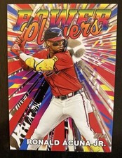 2025 Topps Series 1 Celebration - Ronald Acuna Jr. Power Players #PP-3 Braves