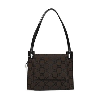 GUCCI Handbags Cloth Brown Free Shipping | Duties Paid