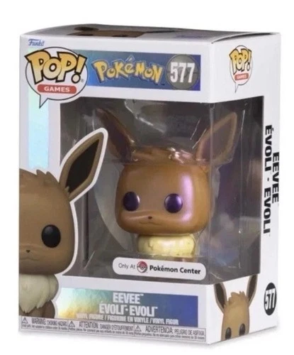 Eevee Pearlescent 577 Funko POP! Pokemon Center Exclusive